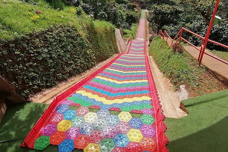 Cafe Albania Bike Zipline, Rainbow Slide, Wings Swing, Hotsprings