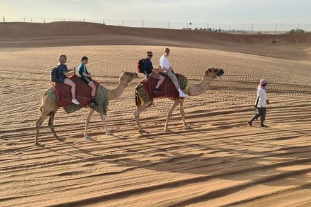 Dubai Sunset Camel Ride with Desert Safari