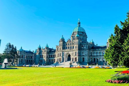 Vancouver->Victoria Tour | Visit Craigdarroch Castle and Butchart Garden Private
