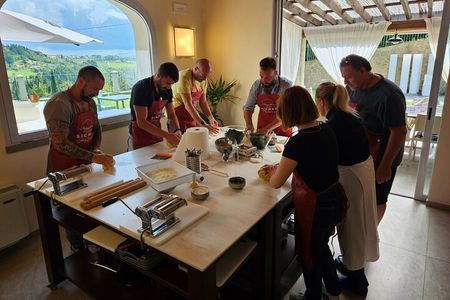 Chianti -Fresh Pasta Making Class and Sauces with Lunch or Dinner