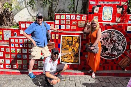 Private tour 6 hours Christ + Sugar Loaf + Selaron steps