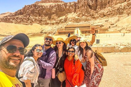 2 Days Luxor Tour from Cairo with hot air balloon by flight 