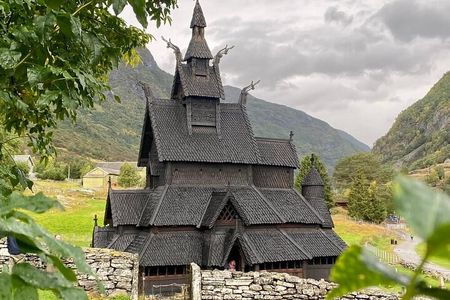 From Flåm, Guided Tour: Stegastein, Borgund Stave Church & More