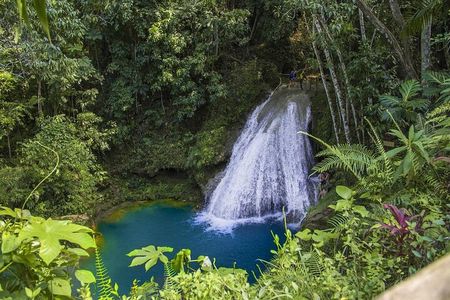 Blue Hole Falls & River Tubing Tour Ocho Rios(Entry fee included)