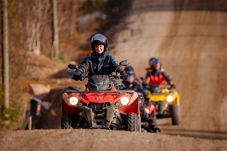 ATV, Huskies and Reindeer Farm Visit in Rovaniemi, Finland