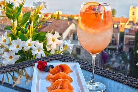 Catania Food and Drink Walking Tour on rooftops, prime locations