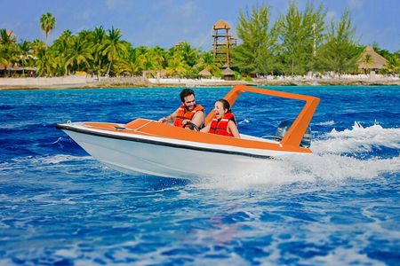 Speed Boat Snorkeling and Beach in Cozumel 