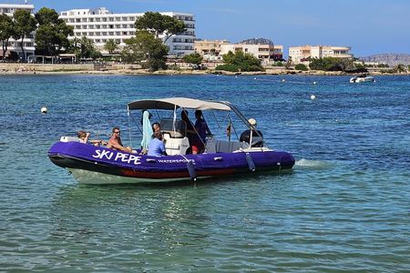 Boat trip to coves, beaches north Ibiza and Tagomago Island
