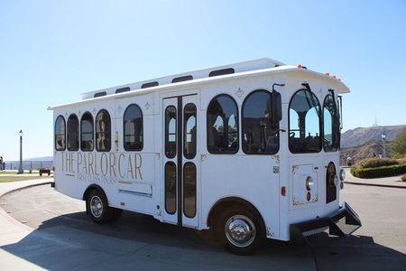 #1 Luxury Hollywood Sightseeing Trolley Bus Tour