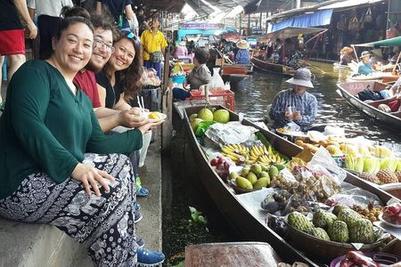 PRIVATE Floating Market + DRAGON Temple + DO like a Local