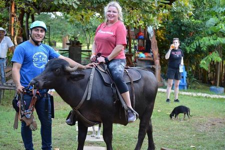 Amazing Horseback Riding in the tropical forest 