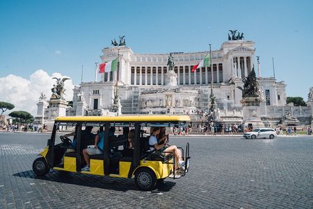 Golf Cart Driving Tour: Rome Express in 1.5 hrs