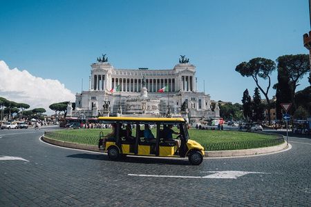  Golf Cart Small-Group Guided Tour: Rome City Highlights
