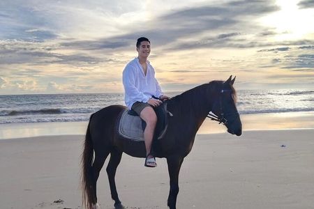 Seminyak Bali Horse Riding in the beach
