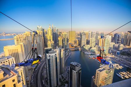 Xline Dubai Marina Zip line Experience With Photos & Video Option