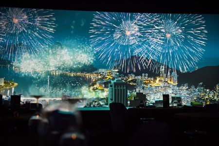 Audio visual multi-sensory chefs journey dinner experience