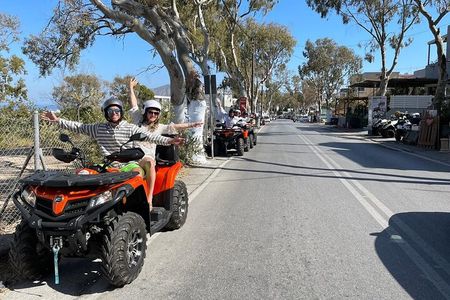 Santorini ATV Highlights Tour: Oia, Viewpoints & Volcanic Beaches