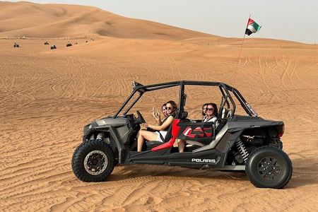 Combo:Deluxe Desert Safari with dinner + ATV self-drive/Quad Bike