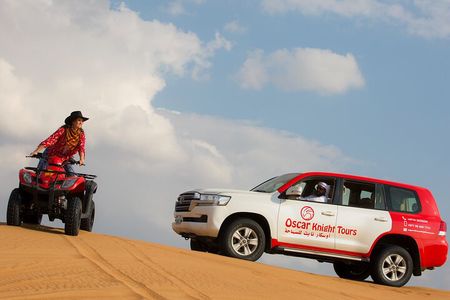 Premium Dubai Red Dunes with quadbike, camel ride and VIP Dinner