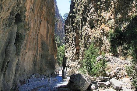 Samaria Gorge Hiking Tour from Chania with Professional Guide