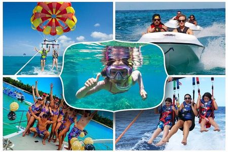  Speedboats and Parasailing Combo