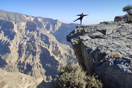 Private Full-Day Balcony Walk at Jebel Sham-Grand Canyon of Oman