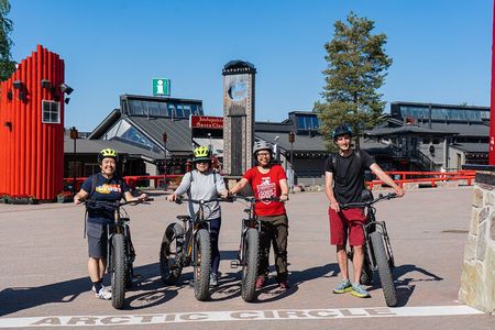Cultural E-fatbike tour around Rovaniemi & Santa Claus Village