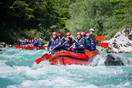 Premium RAFTING on Soca River. Photo service. Families welcome.