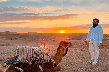 Agafay Escape: Camel Ride, Fire Show & Dinner Under Stars