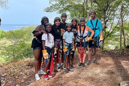 Extreme Zip Line Adventure at Mahogany Bay
