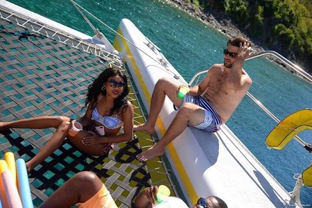 Snorkel Lunch & Lounge: Bluewater or Snorkel and Lunch: Leeward 