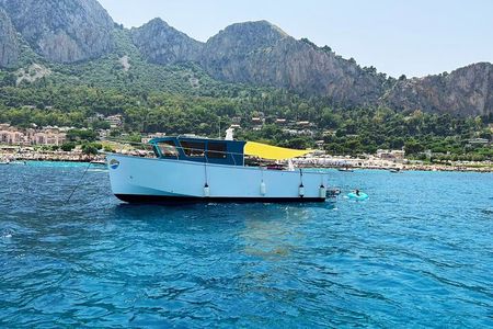 Boat Tour Mondello and Gulf of Palermo, with Aperitif (4 hours)