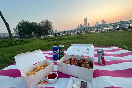 Han River sunset Chicken & Karaoke Private Tour