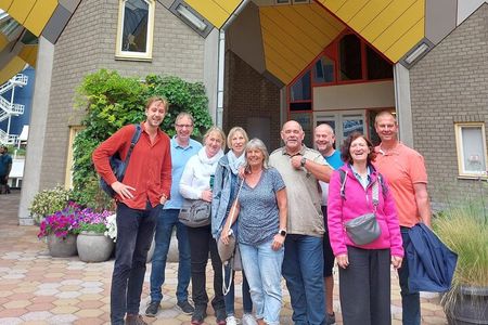Private Tour of Delft & Rotterdam with Cubic House and Transfer
