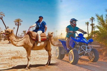 Marrakech Oasis Escape: Camel Ride & Quad Bike Adventure