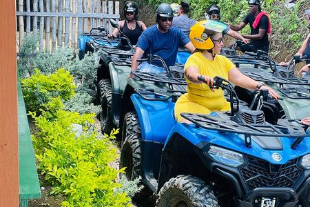 ATV AQUA 7Miles BEACH NEGRIL + RICKS CAFE SUNSET 