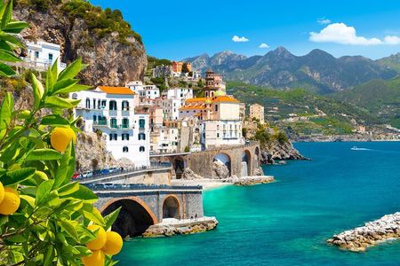 Small Group Amalfi Coast Tour from Sorrento in a Mercedes Van 