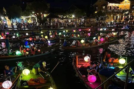 Marble Mountain & HoiAn City-BoatRide -Night Market -PRIVATE TOUR