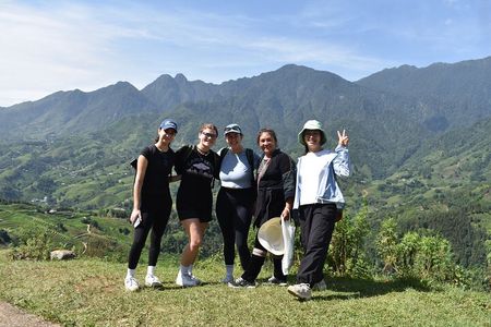 1-Day Private Trekking in Sapa through Terraces Rice Fields