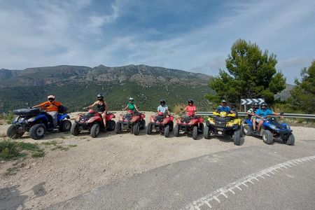 ATV Guided Tour to The Waterfalls Fuentes del Algar
