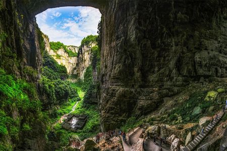 Chongqing Wulong Exploration Private Day Tour With the Lunch