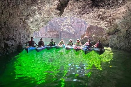 Small Group Guided Colorado River & Emerald Cave Kayak Tour 