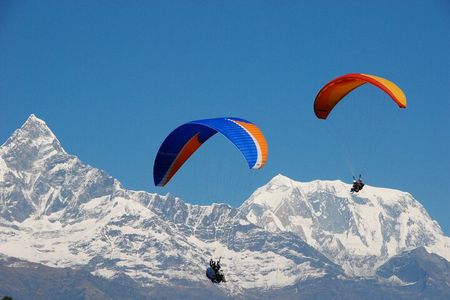 Paragliding Tandem Flight from Pokhara with Photos and Video