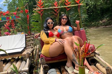 Great River Bamboo Rafting and Limestone Massage from Montego Bay