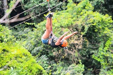 Combo Zipline & Waterfalls