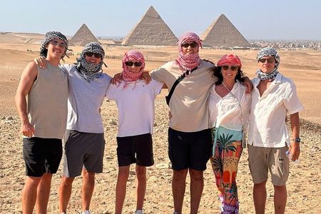 Giza Pyramids & the National Museum of Egyptian Civilization Tour