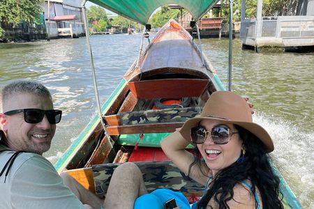 3hr Sunset Canal Cruise & Stop at Biggest Buddha (fully guided)