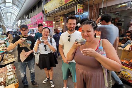 Busan Tailored Korean cooking class (Vegan OK)with market tour