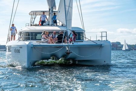 JFarwell Sunset Wine & Cheese Aboard the Reverie