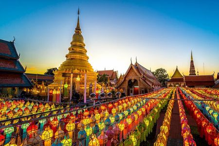 Lamphun and Lampang City Temples Small Group Tour – Full Day